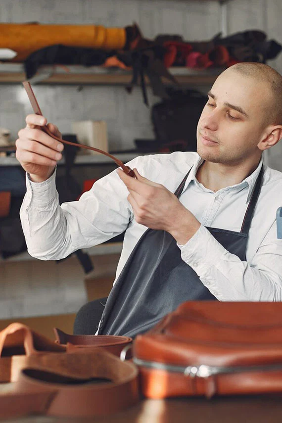 artisanat art cuir josselin